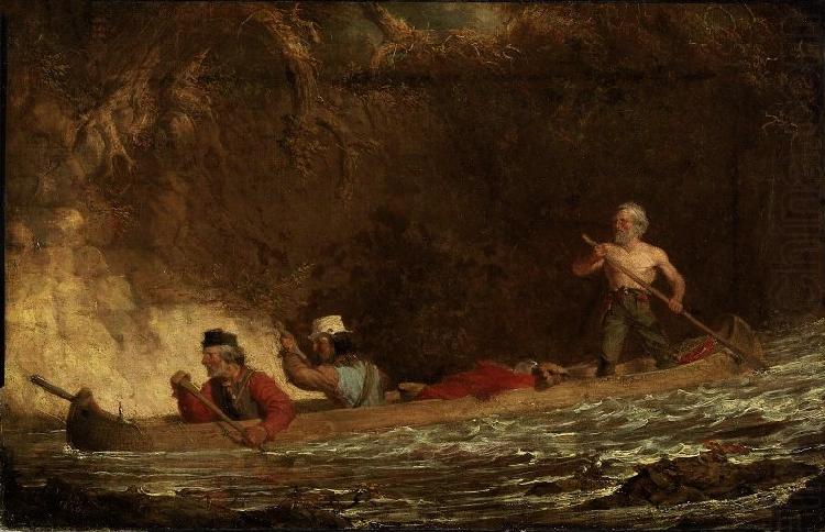 The Voyageurs, Charles Deas